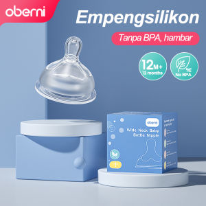 Oberni Newborn nipple Dot Bayi Dot anti kolik Kaliber Lebar 5cm Bahan Silikon Food Grade (0 Bulan +)