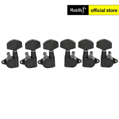 Musiclily Pro 3R3L Sealed Guitar Tuners Tuning Pegs Keys Machine Heads Set for Les Paul Style Guitar
