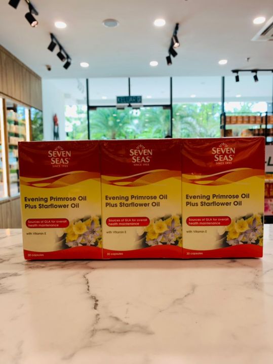 SevenSeas Evening Primrose Oil + Starflower Oil 30s x 6 Lazada
