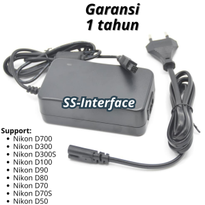 CHARGER ADAPTOR KAMERA Nikon D700 D300 D300S D100 D90 D80 D70 D70S D50 CAMERA ADAPTER
