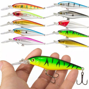 Minnow minow lidah panjang lure fishing lure