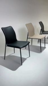 Dining Chair Home Modern Minimalist Dining Table Chair Nordic Leather Designer Makeup Chair