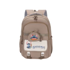 D1-6619 STITCH DESIGN Korea Backpack / 书包 / Beg Galas Sekolah ( Primary & Secondary Saiz 45 cm ) Backpack / 背包 /