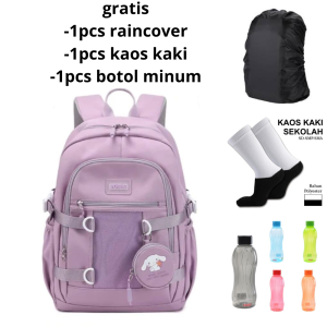 Tas Sekolah Anak Laki Laki Perempuan Model Terbaru Tas Anak SD SMP SMA Banyak Bonus