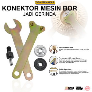 Adaptor Konektor Mesin Bor Ke Mesin Gerinda Adaptor Gerinda Konektor