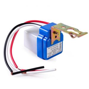Fotocell Sensor Cahaya 10A Sensor Cahaya Otomatis Lampu Sensor Cahaya Saklar Siang Malam Otomatis 220V