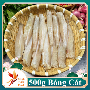 500gr Khô Cá Bóng Bỏ Đầu Nguyên Con Khô Mới Tự Nhiên Kho Quẹt Bá cháy Chiên Thơm Giòn Rắc- ĐẶC SẢN MINH TRIẾT