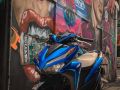SKOTLET STIKER MOTOR BIRU GELAP DARK BLUE CANDY METALIK CANDY SCOTLITE BIRU TUA METALIK CANDY STIKER BIRU CANDY HARGA PROMO BISA COD. 