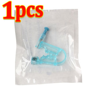 100Pcs Disposable Blue Ear Piercing Kit Asepsis Healthy Safety Nose Earring Piercer Tool Set Machine Set Ear Studs Body Jewelry