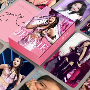 55pcs BLACKPINK Photocard JENNIE 1 Mini Photo Lomo Card Paper Photo Card