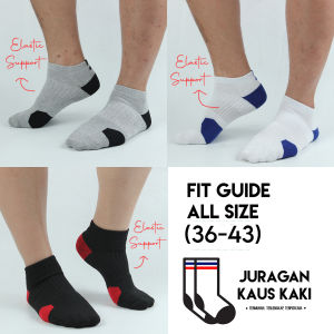 Kaos Kaki Pendek Olahraga Basket Fitness Gym Sport Socks 2 Warna