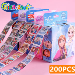 Nhãn Dán Hoạt Hình KiddoZone Cho Trẻ Em Có Thể Tháo Rời Tự Làm Công Chúa Dán Quà Sinh Nhật Cho Trẻ Em Sổ Lưu Niệm Máy Tính Xách Tay Trang Trí Sticker