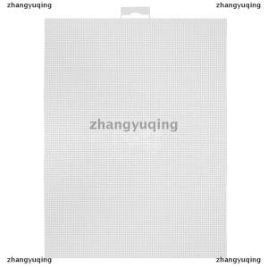 [COD] zhangyuqing Plastic Sheets 14Count Plastic Mesh Fabric Plastic Cross Stitch Canvas Eye Mesh For Embroidery DIY Handicraft Knit