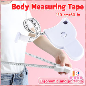 BIBLIO Self-tightening Body Measuring Tape Ruler Sewing Tailor Dressmaking Tape Measure 150cm Retractable