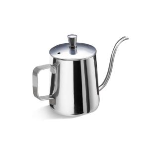 350/600ML Universal Kettles Metal Pour Over Coffee Maker Spouts Coffee Pots with Lid Household Stainlesss Steel Kettles