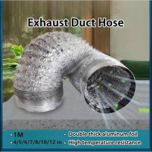 4"/6"/8" High Suction Duct Booster Fan Exhaust Fan Smoke Ventilation Fan High Suction Boosting Ventilation Fan for Kitchen/Bathroom/Room Duct fan exhaust fan powerful ventilation exhaust fan for bathroom and kitchen
