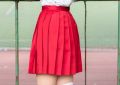 พร้อมส่ง ชุดนักเรียนกระโปรงแดง M-5XL ไม่โป๊ ชุดนักเรียน. 