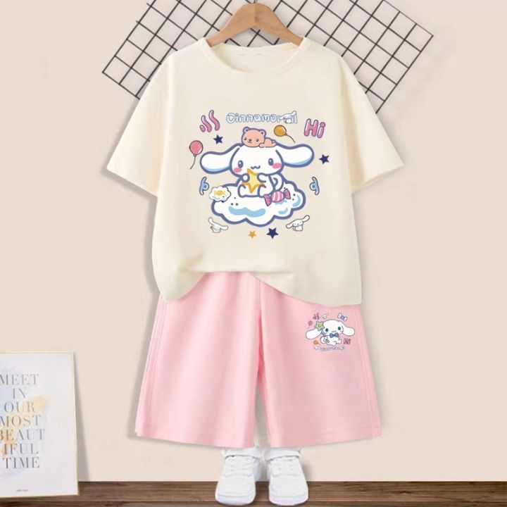 {MSSugar toy}Sanrioed Anime Kuromi Melody Cinnamoroll Summer Kids