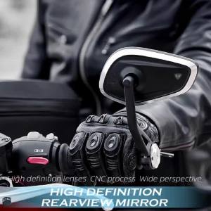 Motorcycle Handlebar Rearview Bar End Mirror For Rocket 3 Street Triple S 765 765RS 765R Trident 660 Speed Triple 1200RS 1200RR