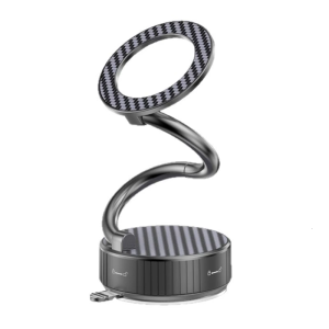 Electric Vacuum Magnetic Suction Phone Bracket with Strong Suction Cup for Navigation Driver Passenger Easy Installation