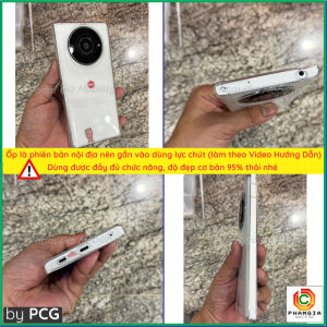 Ốp lưng dẻo trong dành cho Leitz Phone 2 leit phone letiz phon2 leca hàng nội địa dùng đẹp tương đối