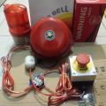 Sirene Emergency Alarm Kebakaran/Istirahat 6 INCH Bell Kantor/Pabrik - Non Lamp B16 BERKUALITAS. 