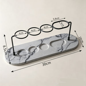 Natural Diatomite Stone Toothbrush Stand Storage Rack
