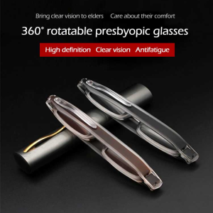 Compact ultralight resin presbyopia lenses for men and women with farsightedness