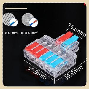 [COD] Quick Splitter 2 In 4 6 Out Wire Connector Universal Wiring Cable Connector