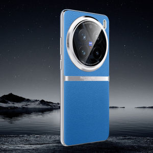 Original Case For Vivo X200 Pro Luxury leather Hard Shockproof Cover For X200Pro MINI Lens Protection Plating Skin Hull Casing