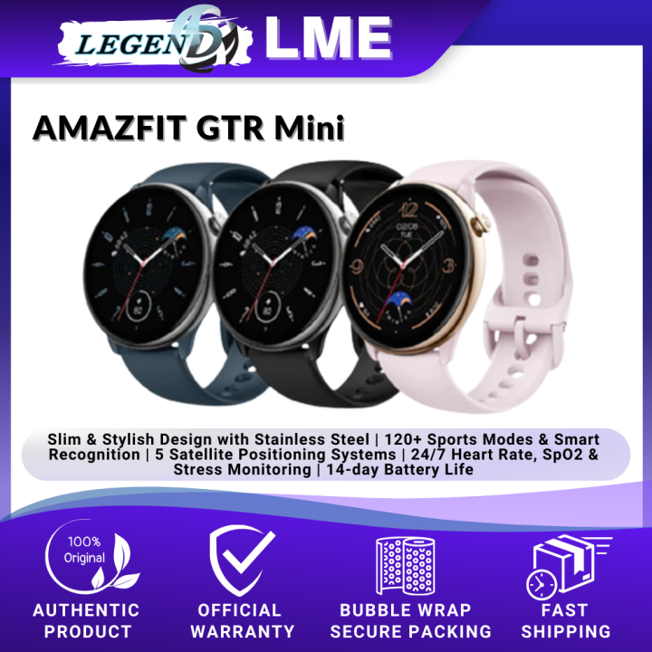 Amazfit GTR Mini Original Fitness SmartWatch Amazfit Malaysia Warranty ...