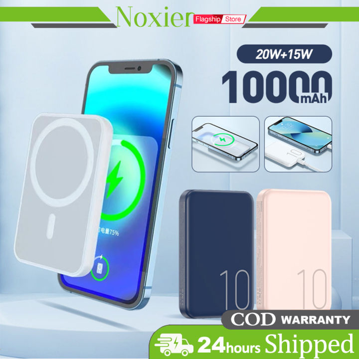 Remax Power Bank Magnetic Wireless Fast Charge 10000mah PW20W Strong ...