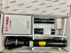 Star gold Original Torch light made in Japan RECHARGEABLE FLASHLIGHT