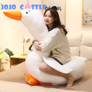 JOJO CASTLE Big White Goose Stuffed Toys: A Perfect Birthday Gift for Baby Girls