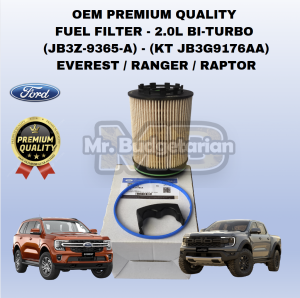 OEM PREMIUM QUALITY FUEL FILTER - 2.0L BI-TURBO (JB3Z-9365-A) - (KT JB3G9176AA) EVERES RANGER