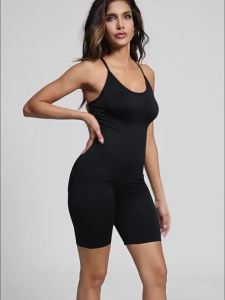 Plus Size Seamless Backless One Piece Flat Bottom Shapewear for Postpartum Recovery Tummy Control Butt Lift Summer Breathable