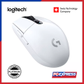 LOGITECH G304 WHITE LIGHTSPEED WIRELESS GAMING MOUSE. 