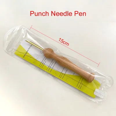 IsALifestyle DIY Punch Poke Needle Work Embroidery Pen Hoop Children Adult Beginner Kit Yarn Wool Sewing Art Craft CCX