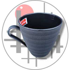 1 PC CANGKIR RAMEN GELAS PLASTIK GELAS MUG MURAH BAHAN PLASTIK