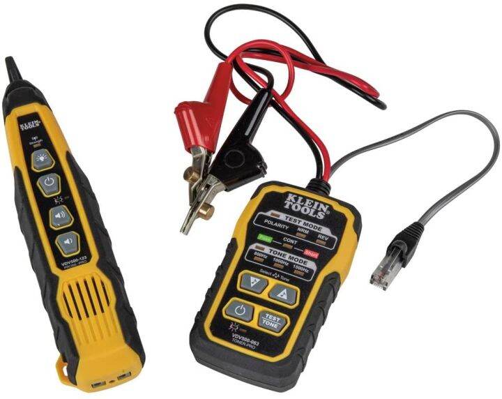 Klein Tools VDV500-820 Cable Tracer with Probe Tone Pro Kit for RJ11 ...