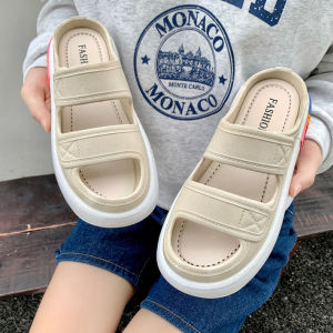 LEAShop ส่งเร็ว🚀รองเท้าแตะแฟชั่น รองเท้าแตะแบบสวม เกาหลี เกาใจไม่ไหวเลยแม่ สายคาดเก๋ๆ 🪐ใส่แล้วสบายเท้าสุดๆ เกินต้าน💕