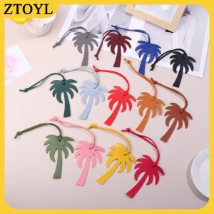 ZTOYL  Cây Dừa da túi Mặt dây chuyền mặt dây chuyền túi da hình dạng cây dừa Mặt dây chuyền phụ kiện trang sức