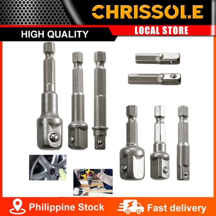  chrissole 3pcs 8pcs portable hex shank drive screwdriver drill bit