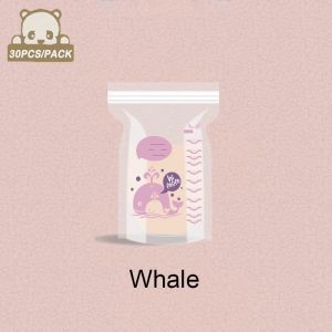 30 Pcs Breastmilk Storage Bag Double Lock 5oz/8oz susu breast milk storage bags CND