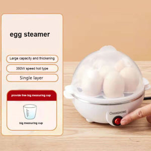 【Egg Boiler】Mini Egg Boiler Electric Egg Steamer Smart Milk Warmer for Home Egg Boiler