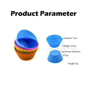 1PC Silicon Cupcake Puto Molder Set Plastic Puto Muffin Cups Baking Mold Multiple Shape
