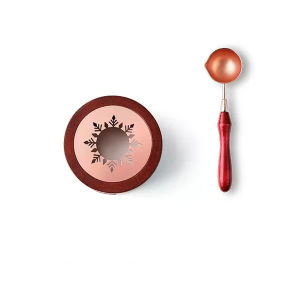 Wax Seal Melting Glue Furnace&Spoon Set Wax Seal Beads Sticks Warmer Wax Seal Stove DIY Crafts Tool Stamp Candle  Wax Stamp