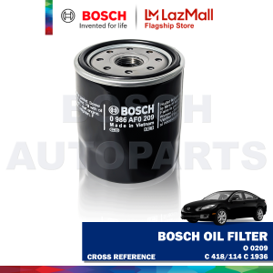 Bosch Oil Filter for Mazda 6 Sedan Diesel 2018 to Present.