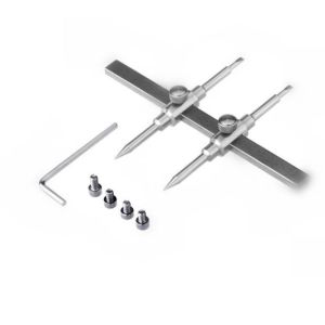 DOORSYUR Repairing Camera Lens Opening Spanner Spanner Hexagon Wrench Lens Openning Tool Set Camera Lens Spanner Wrench Stainless Camera Lens Disassemble Wrench Camera Accessories