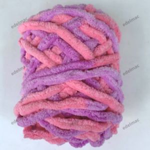 100gr DIY Benang Mix Color Rajut Chenille Selimut Hand Knitting Blanket Scarf Soft Cotton Yarns